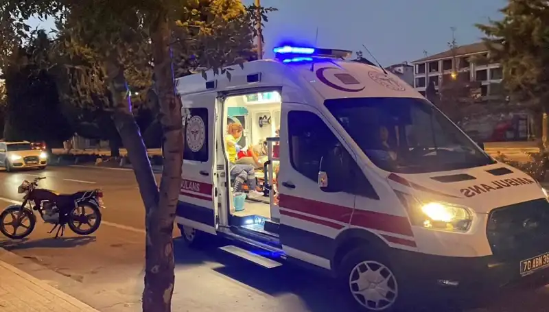 Motosiklet Kazası: Otomobil Sürücüsü Kaza Yerinden Kaçtı!