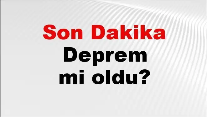 Balıkesir’de Son Dakika Deprem: Nerede ve Ne Şiddette Oldu?
