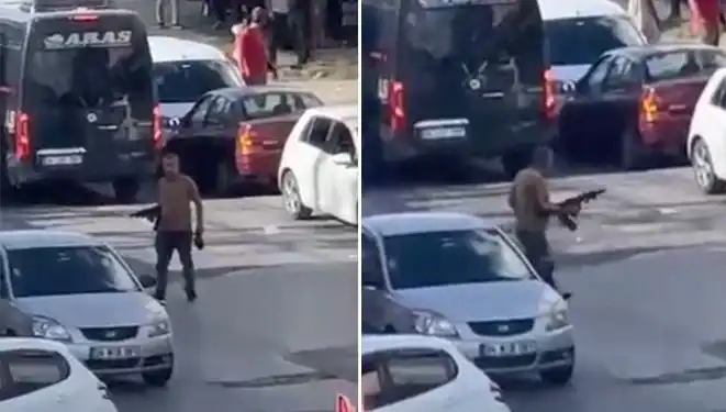 Başakşehir'de Pompalı Tüfekle Korku Dolu Anlar Yaşandı