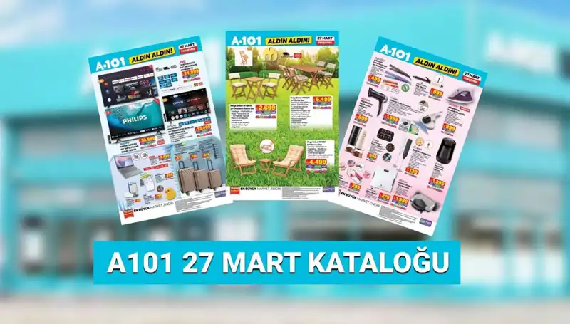27 Mart’ta A101’de Sizi Bekleyen Yepyeni Fırsatlar ve Ürünler!