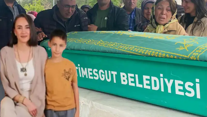 Merve Öğretmen ve Oğlu, Duygusal Bir Veda ile Hayata Göz Yaşlarıyla Gitti
