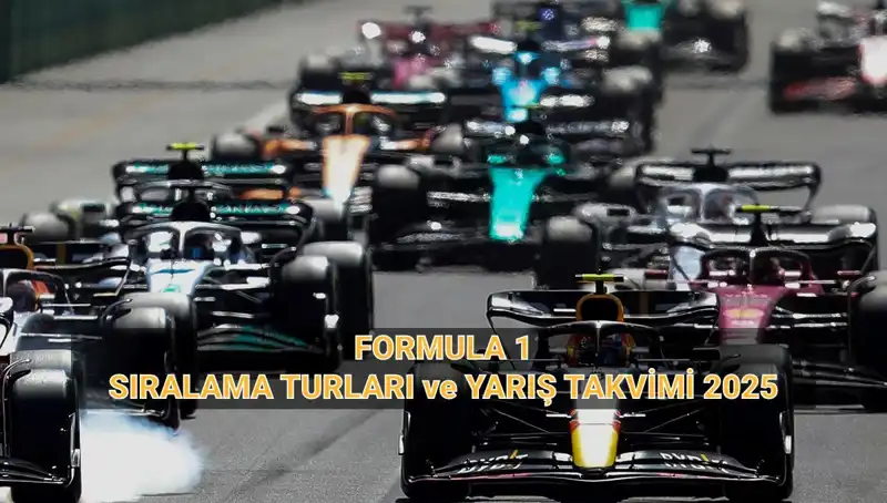 Formula 1 2025 Takvimi Açıklandı: Yarış Takvimi ve Saatleri